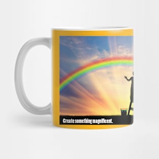 Painting rainbow Mug